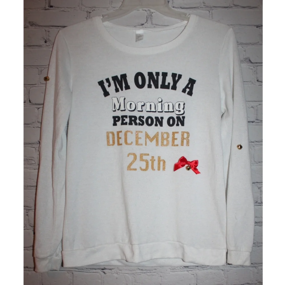 Women's Ugly Jingle Bell Christmas Sweater - Picture 15 of 15